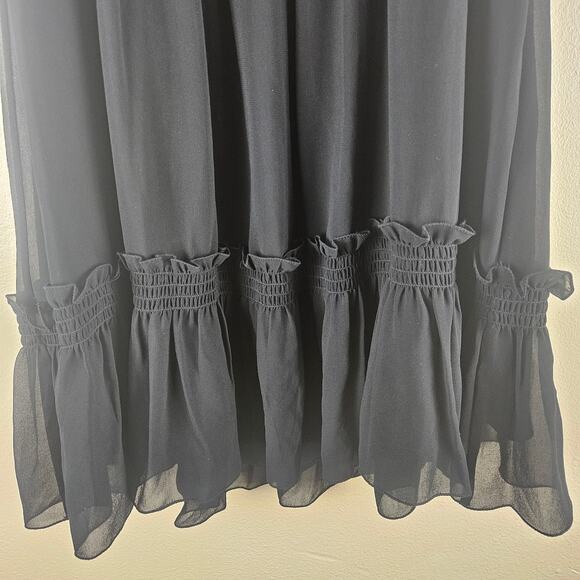 Sunday Best Aritzia Fairey Chiffon Mini Dress Size M - Picture 2 of 6